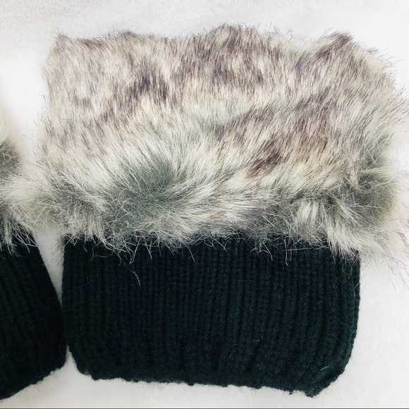 🎀Already Gifted To Buyer🎀 Faux Fur Boot Toppers - Picture 2 of 8
